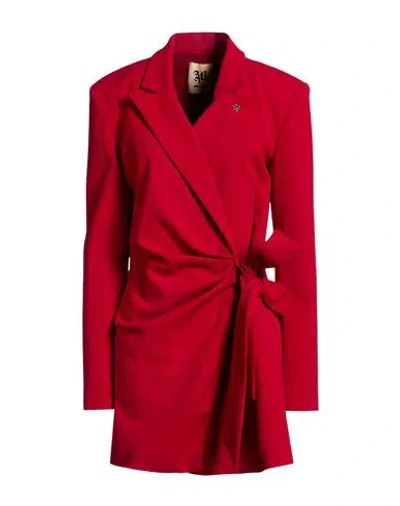 Aniye By Woman Blazer Red Size L Polyester, Elastane