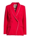 Aniye By Woman Blazer Red Size M Polyester, Elastane In Red
