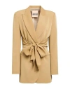 Aniye By Woman Blazer Sage Green Size 2 Polyester, Elastane In Neutral