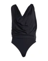 Aniye By Woman Bodysuit Black Size 6 Polyester, Elastane