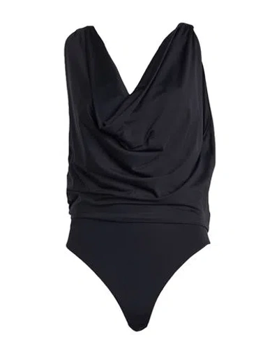 Aniye By Woman Bodysuit Black Size 6 Polyester, Elastane In Black