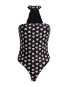Aniye By Woman Bodysuit Black Size 8 Polyester, Elastane