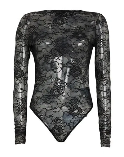 Aniye By Woman Bodysuit Black Size M Polyamide, Elastane, Viscose