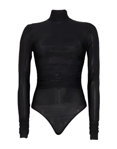 Aniye By Woman Bodysuit Black Size S Polyester, Elastane