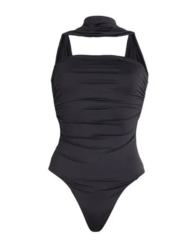 Aniye By Woman Bodysuit Black Size Xs Polyamide, Elastane