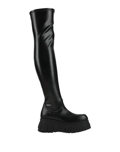 Aniye By Woman Boot Black Size 8 Leather