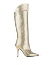 Aniye By Knee Boots In Gold