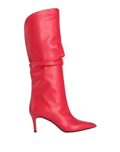 Aniye By Knee Boots In Red