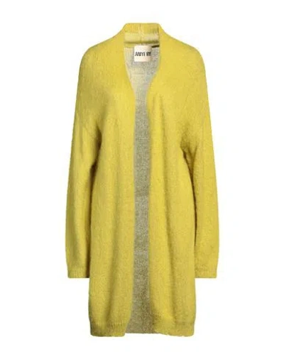 Aniye By Woman Cardigan Acid Green Size Onesize Acrylic, Polyamide, Mohair Wool