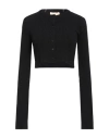 Aniye By Woman Cardigan Black Size L Wool, Polyamide, Alpaca Wool, Elastane