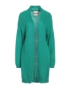 Aniye By Woman Cardigan Emerald Green Size Onesize Acrylic, Polyamide, Mohair Wool