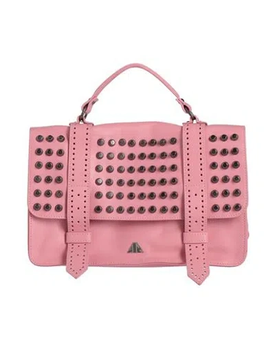 Aniye By Woman Handbag Pink Size - Leather