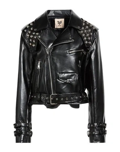 Aniye By Woman Jacket Black Size M Polyester