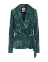 Aniye By Woman Jacket Deep Teal Size 10 Polyester