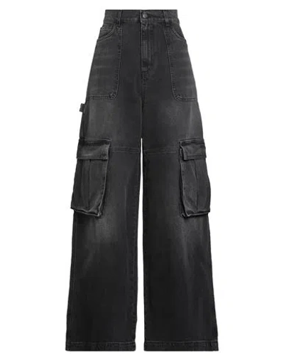Aniye By Woman Jeans Black Size 27 Cotton