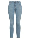 Aniye By Woman Jeans Blue Size 27 Cotton, Polyester, Elastane In Blue