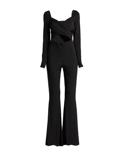 Aniye By Woman Jumpsuit Black Size 10 Polyester, Elastane