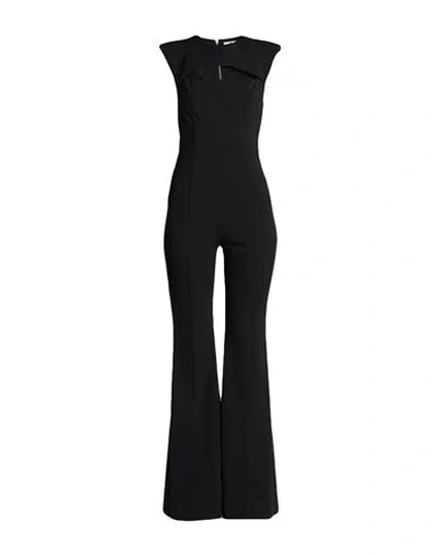 Aniye By Woman Jumpsuit Black Size M Polyester, Elastane