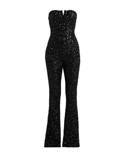 Aniye By Woman Jumpsuit Black Size Xs Polyester, Elastane