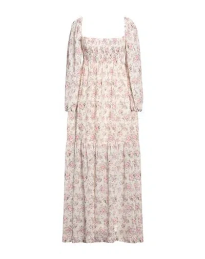 Aniye By Woman Maxi Dress Beige Size 8 Polyester