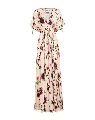 Aniye By Woman Maxi Dress Beige Size 8 Polyester