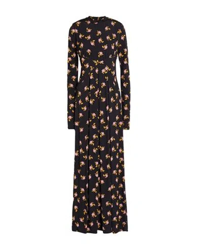 Aniye By Woman Maxi Dress Black Size 10 Polyester, Elastane