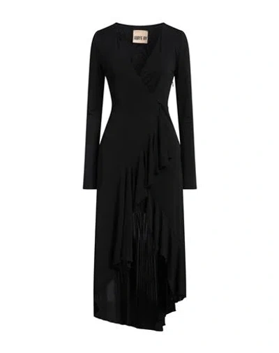 Aniye By Woman Maxi Dress Black Size 10 Polyester, Elastane