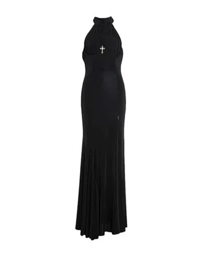 Aniye By Woman Maxi Dress Black Size 4 Polyester, Elastane