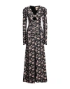 Aniye By Woman Maxi Dress Black Size 4 Polyester, Elastane