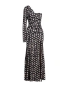 Aniye By Woman Maxi Dress Black Size 8 Polyester, Elastane In Black