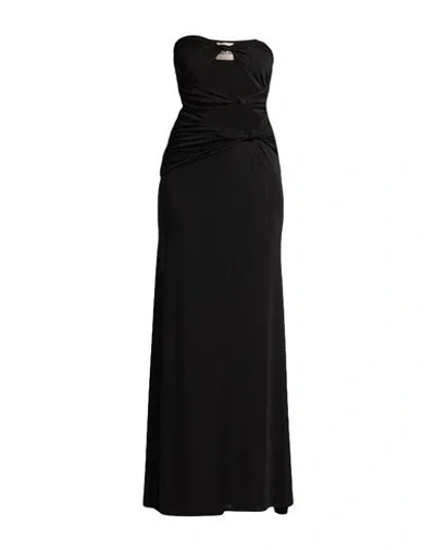 Aniye By Woman Maxi Dress Black Size 6 Polyester, Elastane