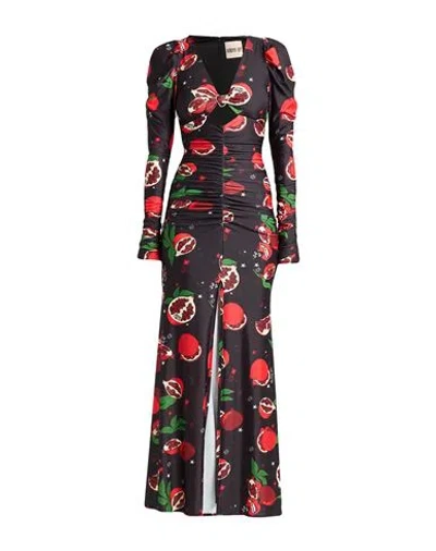 Aniye By Woman Maxi Dress Black Size 6 Polyester, Elastane