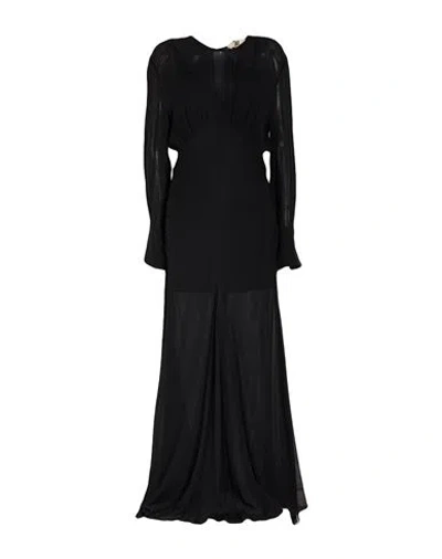 Aniye By Woman Maxi Dress Black Size L Viscose