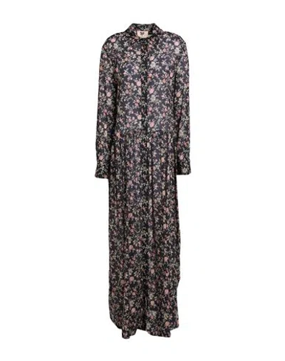Aniye By Woman Maxi Dress Black Size M Cotton