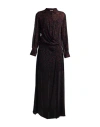 Aniye By Woman Maxi Dress Black Size M Viscose In Black