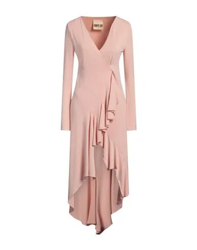 Aniye By Woman Maxi Dress Blush Size 10 Polyester, Elastane In Pink