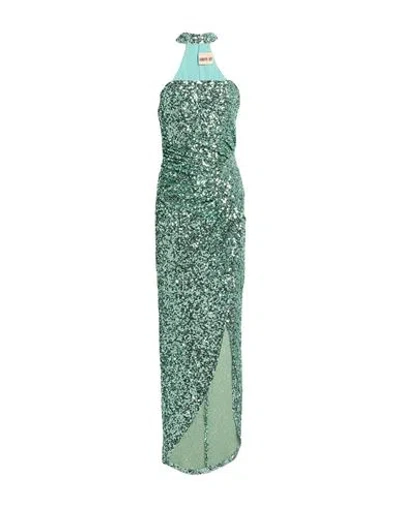 Aniye By Woman Maxi Dress Emerald Green Size 4 Polyester, Elastane