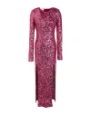 Aniye By Woman Maxi Dress Fuchsia Size 6 Polyester, Elastane In Pink
