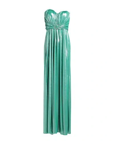Aniye By Woman Maxi Dress Green Size 10 Polyester, Elastane