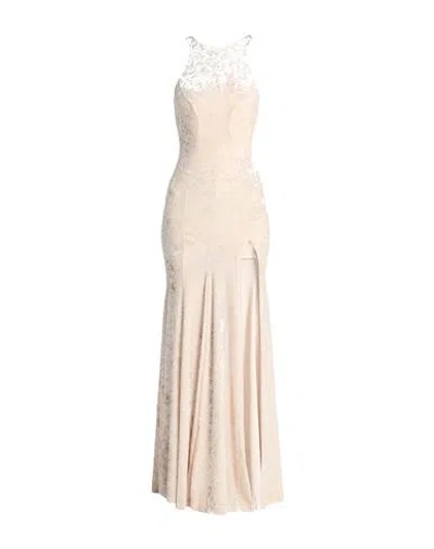 Aniye By Woman Maxi Dress Ivory Size 8 Polyester, Elastane In White