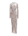 Aniye By Woman Maxi Dress Light Grey Size 10 Polyester, Elastane In Grey