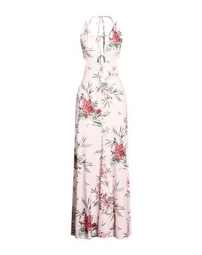 Aniye By Woman Maxi Dress Light Pink Size 10 Polyester, Elastane