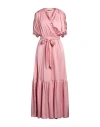 Aniye By Woman Maxi Dress Pink Size 8 Polyester, Elastane In Pink