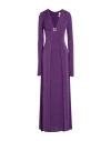 Aniye By Woman Maxi Dress Purple Size 6 Polyester, Elastane In Purple