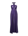 Aniye By Woman Maxi Dress Purple Size 8 Polyester