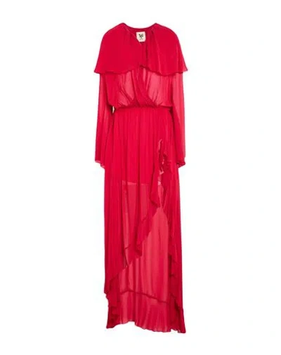 Aniye By Woman Maxi Dress Red Size L Viscose