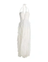 Aniye By Woman Maxi Dress White Size 8 Synthetic Fibers