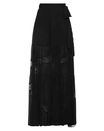 Aniye By Woman Maxi Skirt Black Size 10 Viscose In Black