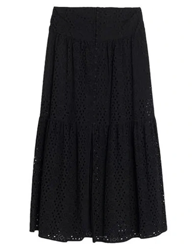 Aniye By Woman Maxi Skirt Black Size 6 Cotton