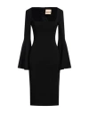 Aniye By Woman Midi Dress Black Size 10 Polyester, Elastane